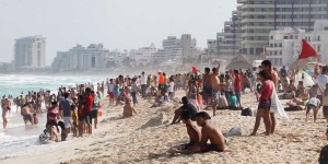 Refuerzan vigilancia en playas de Cancún