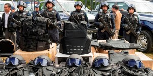 Apoya Gobierno federal a estados y municipios para equipamiento policial