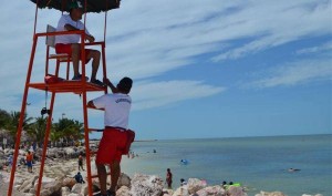 Visitan Playa Bonita en Campeche más de 9 mil personas