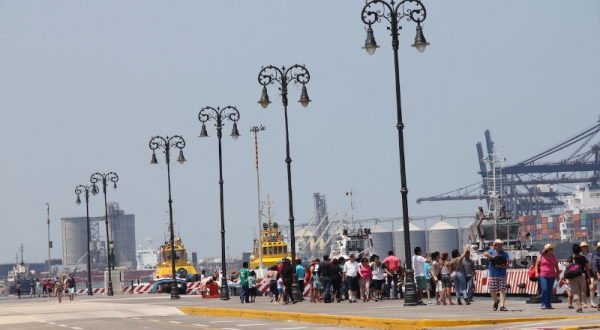 Puerto de Veracruz temblo
