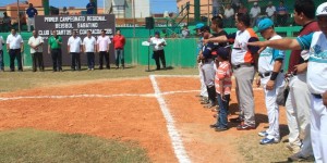 Inauguran el Primer Campeonato Regional de Beisbol Sabatino Club Lagartos de Coatzacoalcos