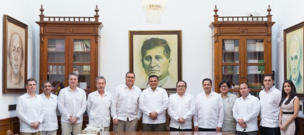 empresa Leoni visitan Yucatán