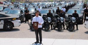 Gobernador entrega 89 modernas patrullas para fortalecer la seguridad de Campeche