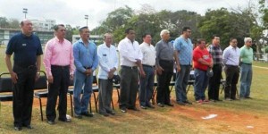 Asiste el concejal José Santos Márquez a inauguración de Torneo de Sóftbol