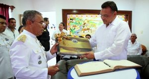 Recuerdan Gesta Heroica de la Defensa del Puerto Veracruz