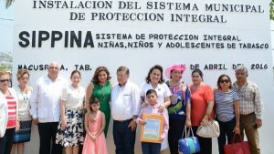 Derecho de las Niñas, Niños y Adolescentes instalado en Macuspana