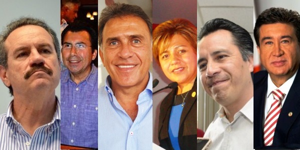 Los candidatos Veracruz