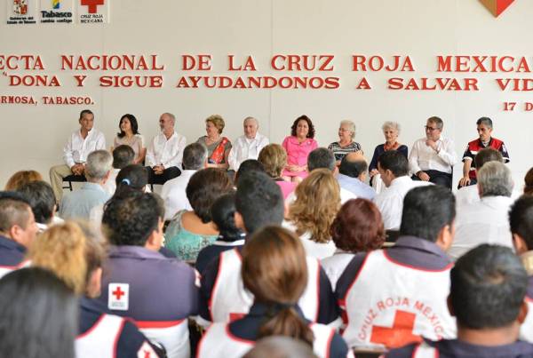 ANJ evento de cruz roja