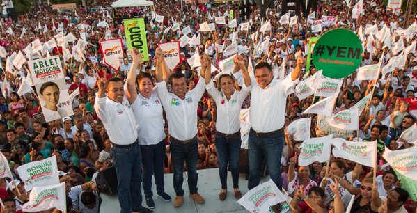 Acompaña Rolando Zapata a Mauricio cierre campaña