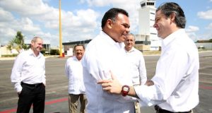 Titular de la SEP, Aurelio Nuño Meyer en gira de trabajo por Yucatán