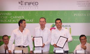 Una acción sin precedente, inversión en Educación para Campeche: Alejandro Moreno Cárdenas