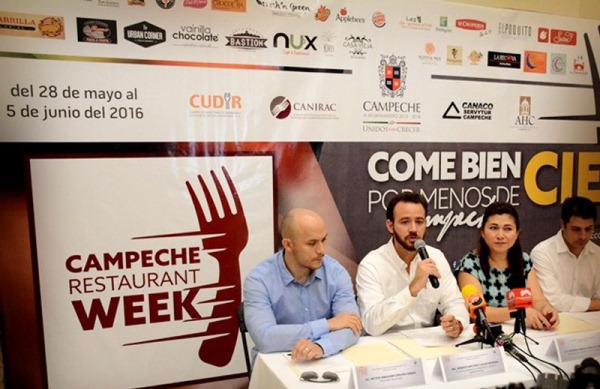 Campeche restaurant Week promocionara comida