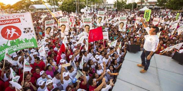 Cierre campaña Chetumal con mauricio gongora