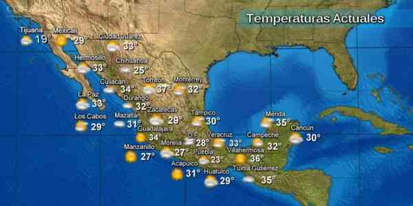 Clima peninsula de Yucatan