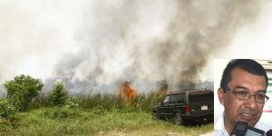 Reportan más de 400 incendios de pastizales en Tabasco