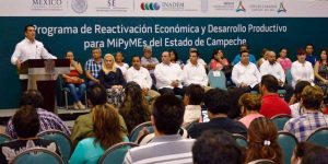 Respaldo para generar economía sólida, moderna y diversificada en Campeche: Alejandro Moreno