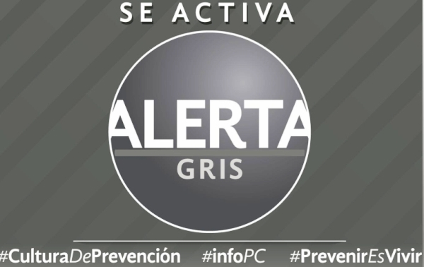 Activan alerta gris en Veracruz