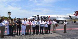 Inauguran primer vuelo de TAR en Campeche