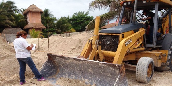 Clausura PROFEPA obra de construccion en Tulum