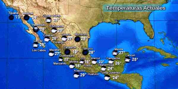 Clima vigilancia Mexico SMN