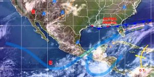Se prevén lluvias intensas, tormentas eléctricas en Oaxaca, Chiapas y el Sureste