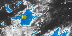 Pronóstico de lluvias por paso de Onda Tropical en Yucatán