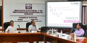 Representación equitativa, distritos electorales federales y locales en Tabasco: INE e IEPC