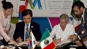 Firman México y Corea del Sur memorándum de entendimiento
