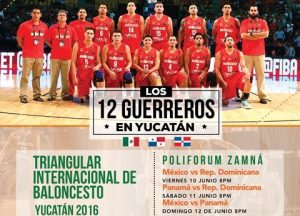 Primer partido de los 12 Guerreros, este viernes en el Polifórum Yucatán
