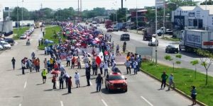 En calma se realizaron manifestaciones en Villahermosa