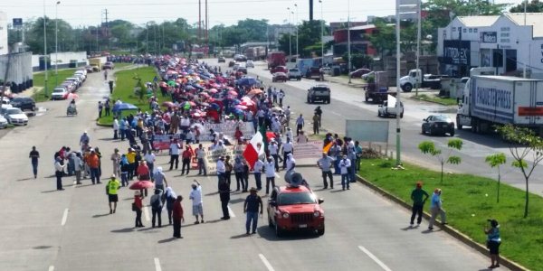 Marcha de este sabado saldo blanco