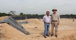 Supervisan avances en la construcción del relleno sanitario de Palenque