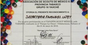 Participa UJAT en Tapatón Scout México 2016