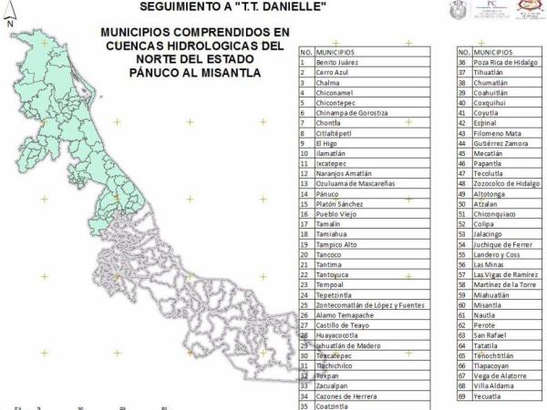 Suspenden clases en municipios de Veracruz