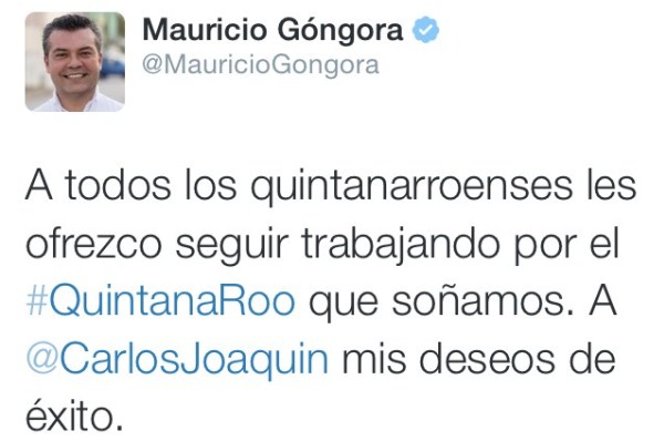 Twitter mauricio gongora
