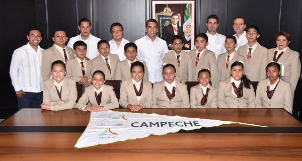 AMC delegacion olimpiada infantil campeche