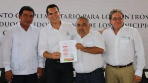Entrega el gobernador Alejandro Moreno equipos y obras de ampliación por más de 7.5 MDP