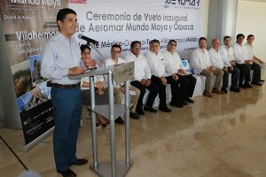 Inaugura SDET ruta de Aeromar Villahermosa – Tuxtla – Oaxaca – México