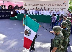 Conmemora Gobierno de Tabasco el 144 aniversario luctuoso de Benito Juárez García