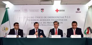 El SESNSP y Cruz Roja Mexicana firman protocolos de primeros auxilios telefónicos 911