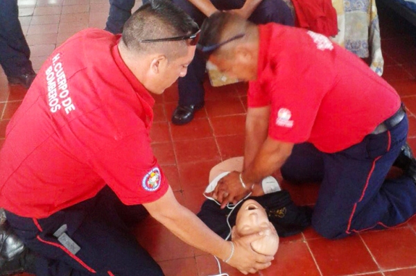 Bomberos en cancun