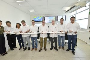 Inauguran Núñez, Gaudiano y CONAGUA obras para prevenir inundaciones