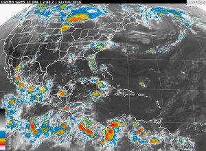 Depresión Tropical 5-E provocará lluvias muy fuertes con tormentas intensas en México