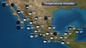 En Nayarit, Jalisco, Colima, Michoacán y Guanajuato se pronostican lluvias muy fuertes con tormentas intensas