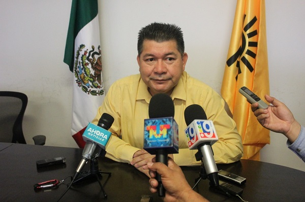 Dirigente estatal del PRD Tabasco Candelario Perez A