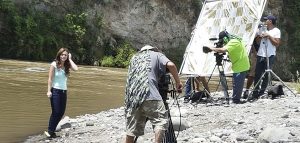 Filman en Jalcomulco escenas de la telenovela Vino el Amor