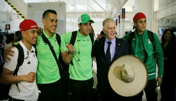 Mexicanos llegan a Rio