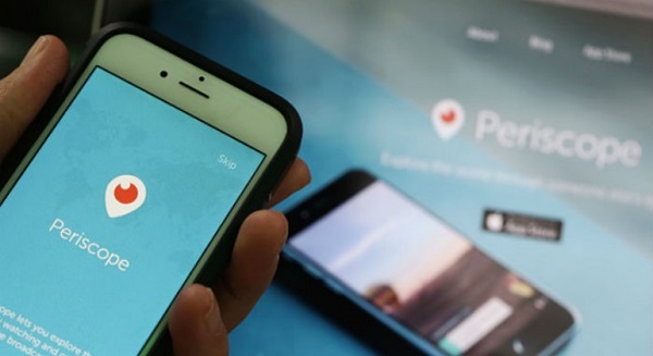 Twitter y periscope