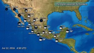 Darby favorecerá tormentas intensas en el occidente de México