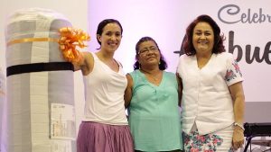 Participa Ximena Martel en el tercer domingo de festejos a los adultos mayores